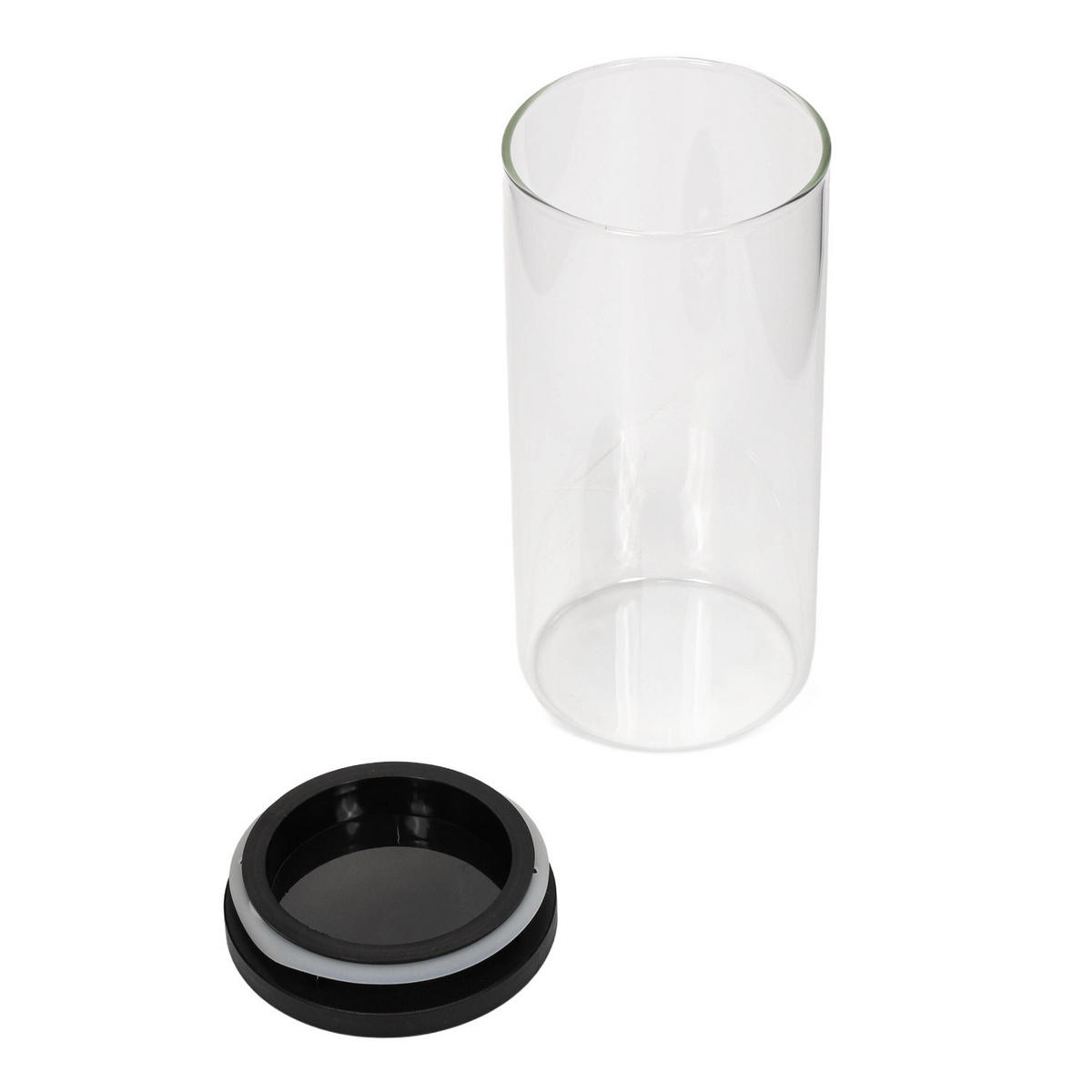VORRATSDOSE luftdichter Behälter 10/10/20 cm - Transparent, Glas (10/20/10cm) - Kesper