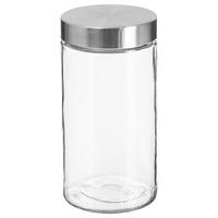 EINMACHGLAS Nixo, Glas, Edelstahl, Transparent, 1.7 L - Transparent, Glas (1.7L) - 5five Simply Smart