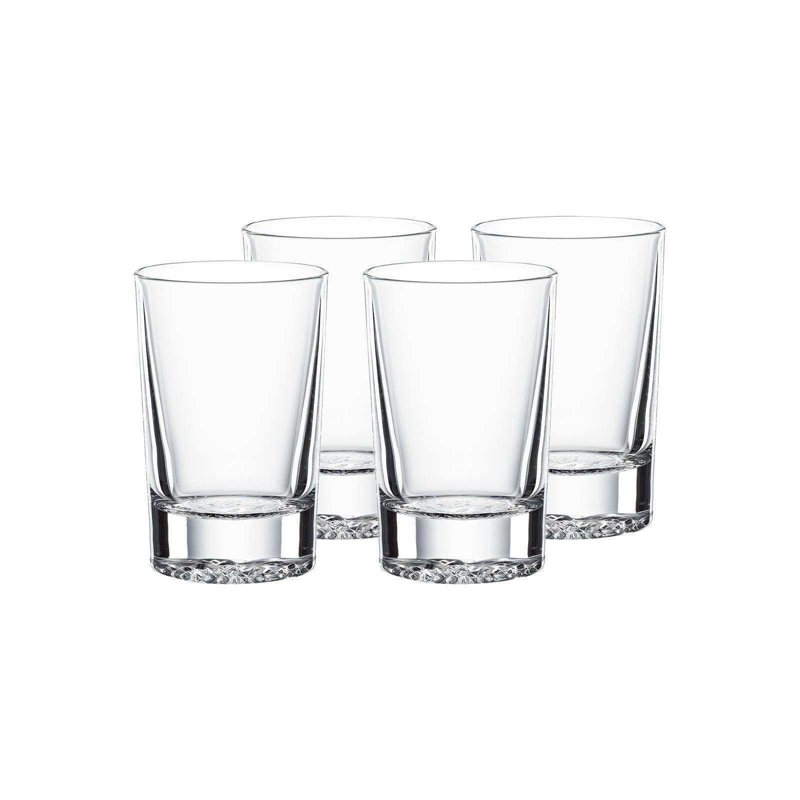SHOTGLÄSER Lounge 2.0 transparent 55 ml 4er Set - Transparent, Glas (0.055L) - Spiegelau