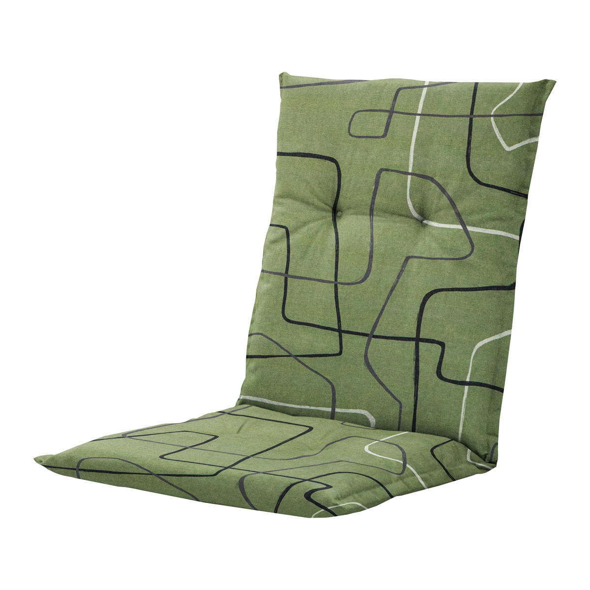 GARTENSTUHLKISSEN Joah 105/50 cm 4er-Set - Hellgrün, Textil (50/6/105cm) - Madison