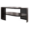 COUCHSITCH Fikoli Oval II - Multicolor/Schwarz, Holzwerkstoff/Metall (100/50/40cm) - MIRJAN24