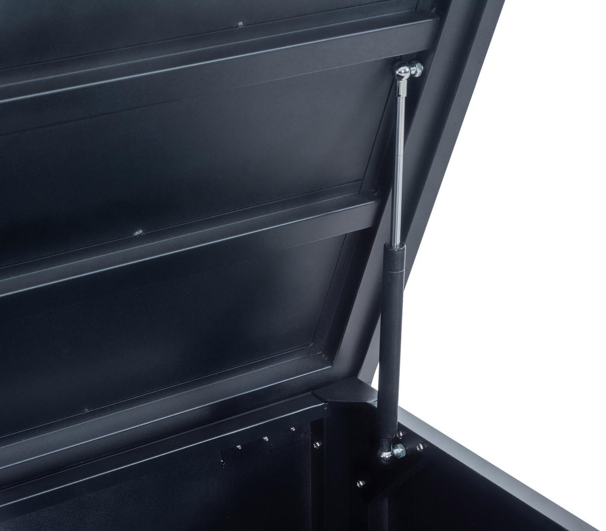 AUFLAGENBOX Adlan L - Schwarz, Kunststoff (165/85/69cm) - TPFGarden
