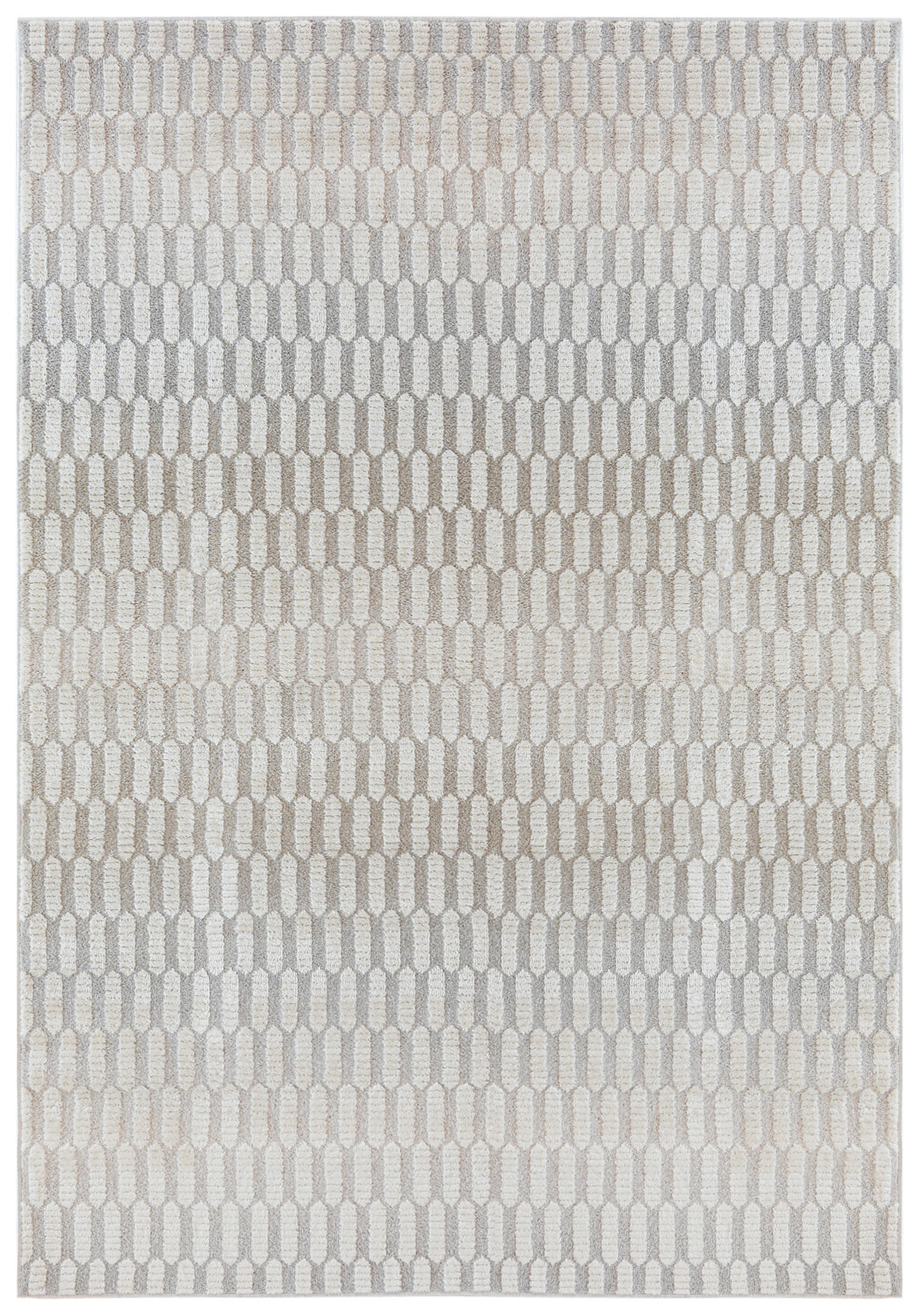 MAZOVIA TEPPICH SZ72A - Beige, Grau - 200 x 300 cm - Beige/Grau, Textil (200/300cm) - Mazovia