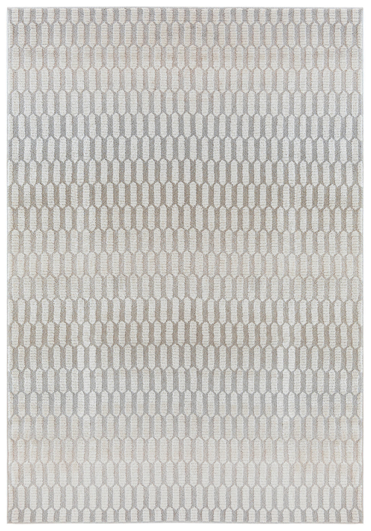 MAZOVIA TEPPICH SZ72A - Beige, Grau - 200 x 300 cm - Beige/Grau, Textil (200/300cm) - Mazovia