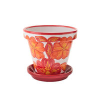 BLUMENTOPF OW Orange - Orange, Keramik (35/33cm) - J-Line
