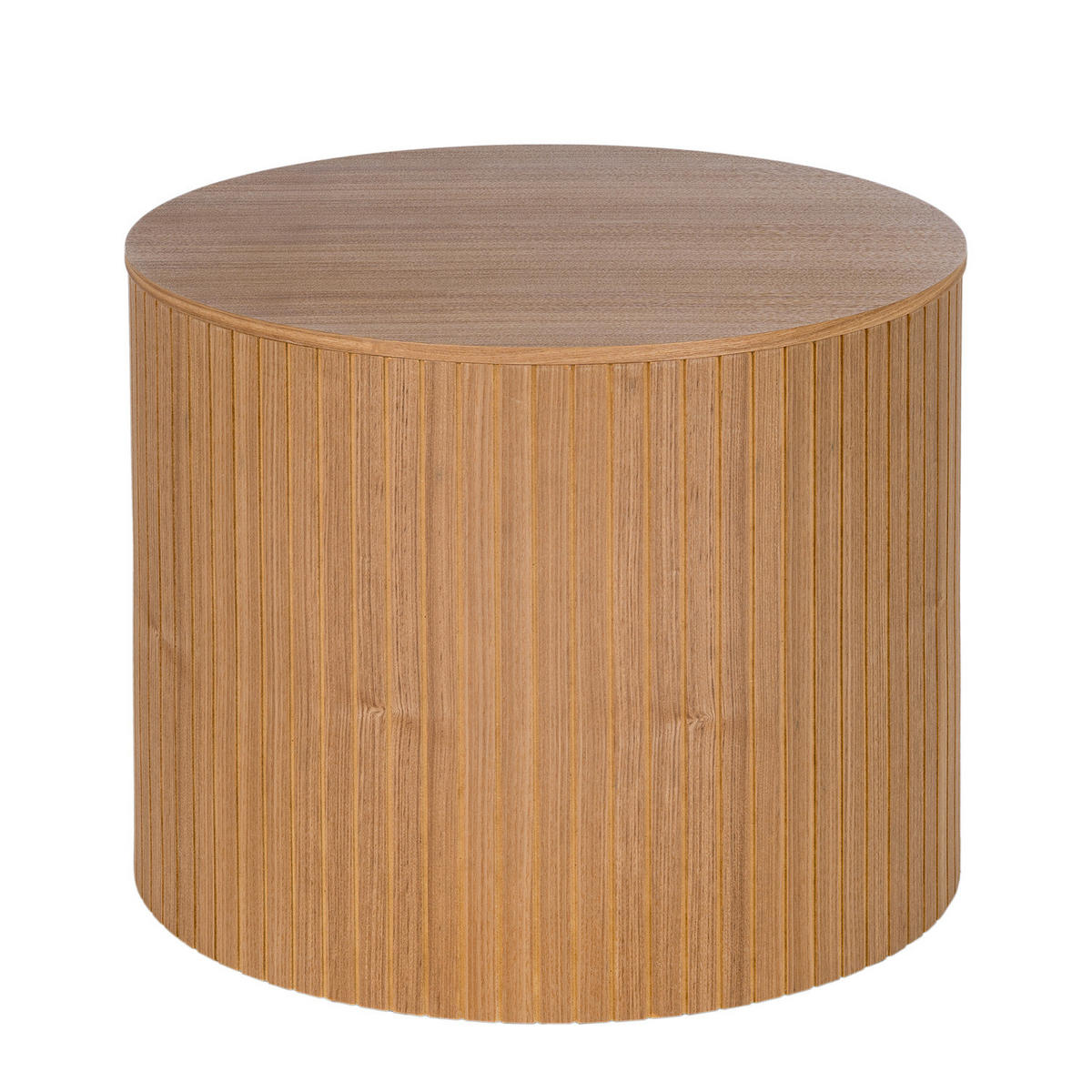 COUCHTISCH - 2er-Set - Echtholzfurnier - Eschefarben, Holzwerkstoff (49/49/38cm) - home24