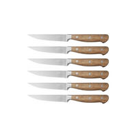 STEAKMESSER Jakob - 6er-Set - Silberfarben, Metall (22cm) - Björn