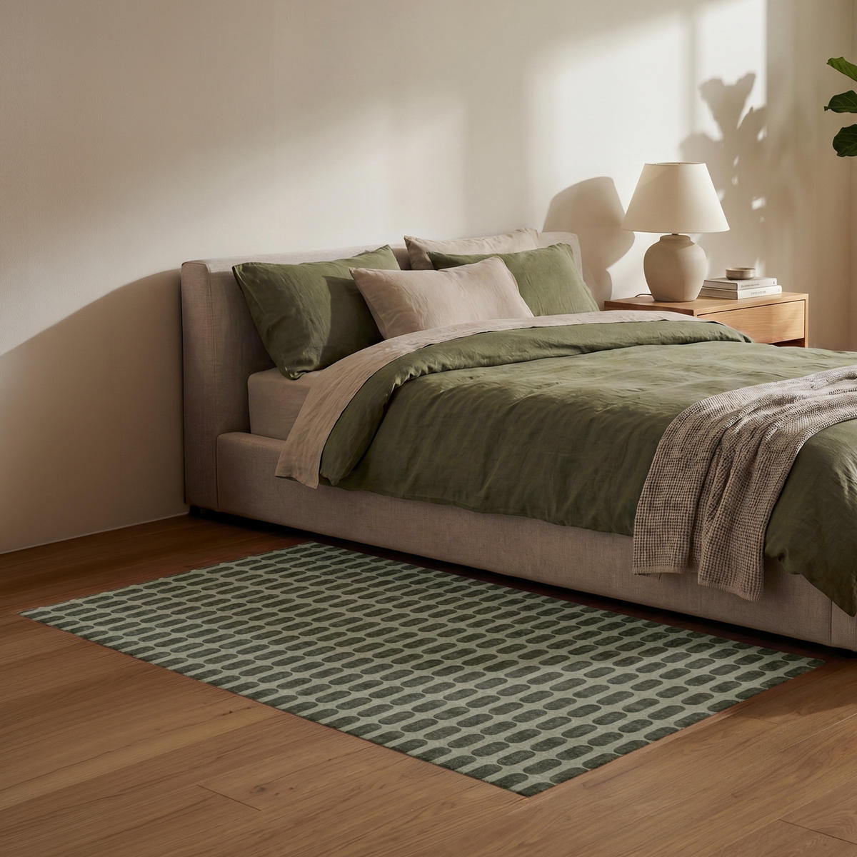 KOBERCE - Rytmické - Impact - Zelené - 150x90 cm - olivovozelená, textil/plast (150/0.4cm) - OnlyWow