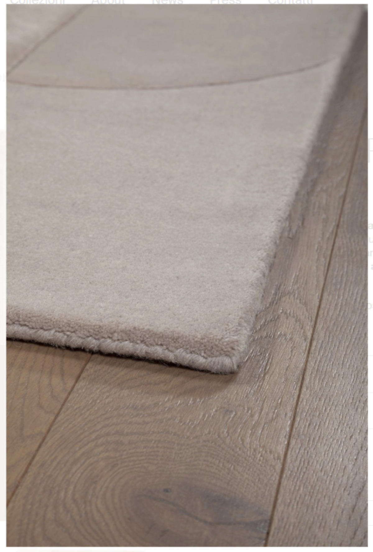 TEPPICH modern handgetuftet Wolle Viskose RICHMOND Beige 160 x 230 cm - Beige, Naturmaterialien (160/230cm) - Novatrend