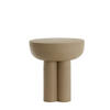 BEISTELLTISCH Mikola Grau Ø46/50 cm - Grau, Metall (46/46/50cm) - Light & Living