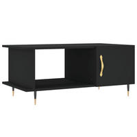 COUCHTISCH Schwarz 90x50x40 cm Holzwerkstoff - Schwarz, Holzwerkstoff (90/50/40cm) - furnicato