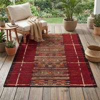 OUTDOORTEPPICH Aurora 80x165 cm - Rot, Textil (80/165cm) - Gino Falcone