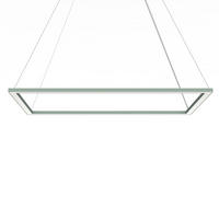 LED-HÄNGELEUCHTE Floor 60x90 - Grün, Metall (60/90/100cm) - Lumicom