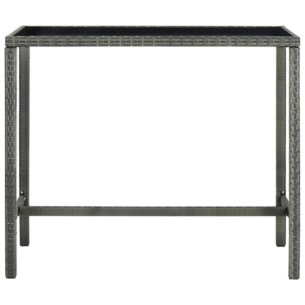 GARTENTISCH Tischolt 60/110/130 cm - Grau, Naturmaterialien (130/60/110cm) - ZMH