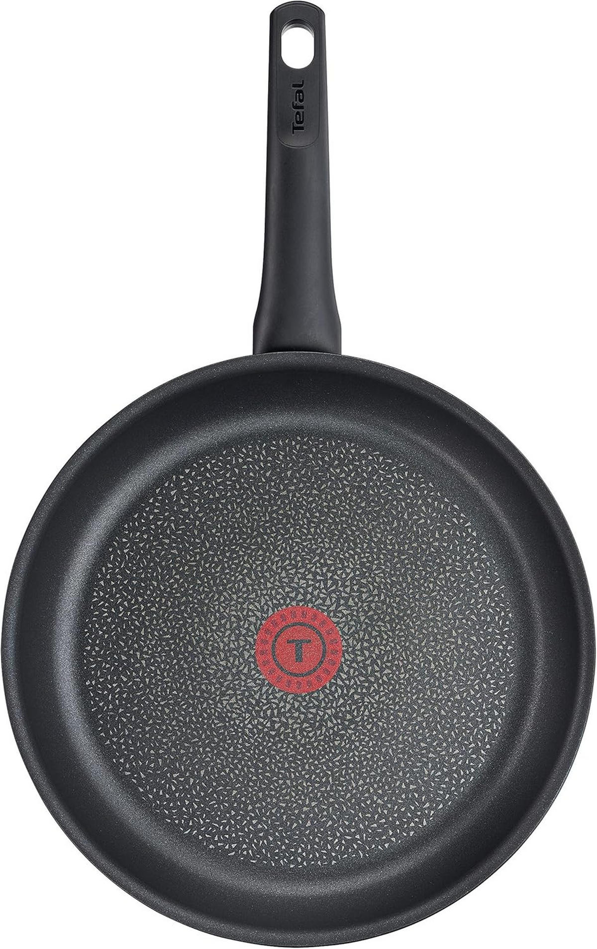 BRATPFANNE G12406 Titanium Fusion Schwarz 28cm - Schwarz, Keramik/Metall (28cm) - Tefal