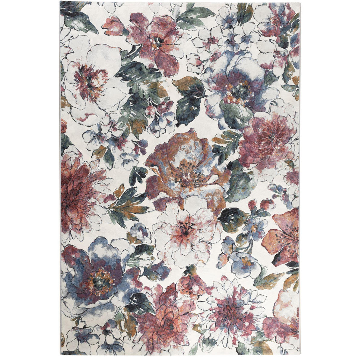 MODERNER TEPPICH 133/195 cm Lauro - Creme, Textil (133/195cm) - Steffensmeier