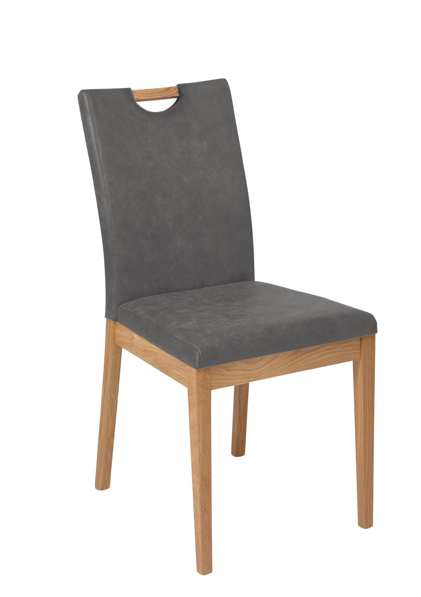 58aufmkessel Esszimmerstuhl Grau 46x95x60 cm
