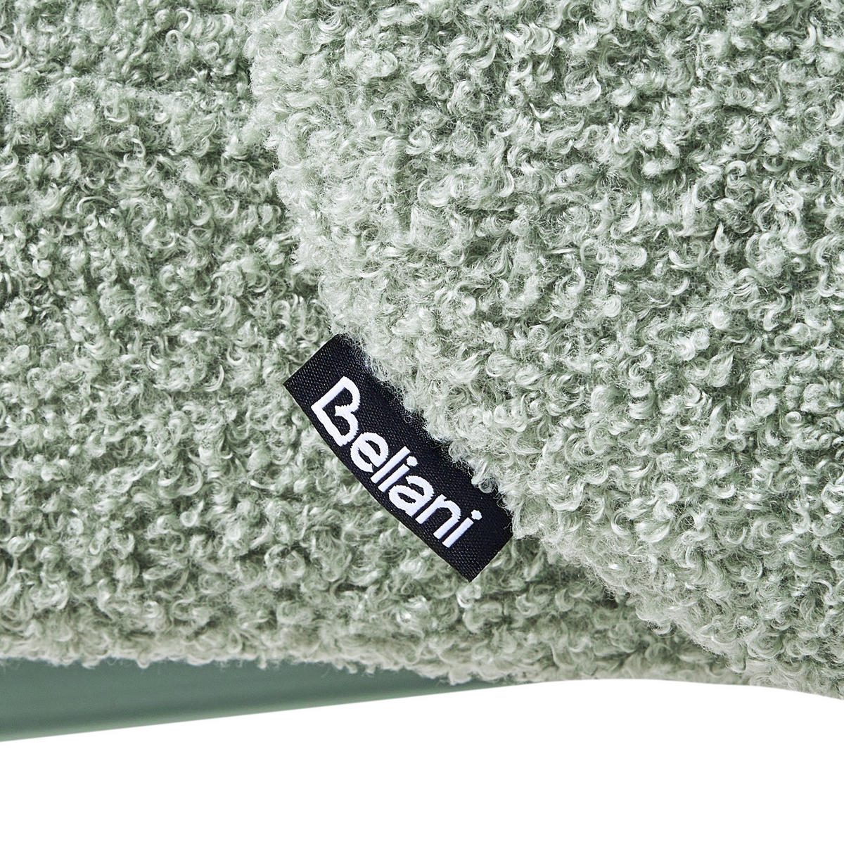 JÍDELNÍ ŽIDLE Bouclé Světle zelená Magee - světle zelená, textil (55/86/58cm) - Beliani