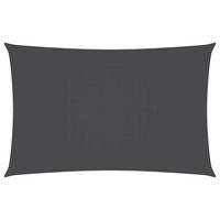 SONNENSEGEL Oxford-Gewebe Rechteckig 5/8 M Anthrazit - Anthrazit, Textil (500/800cm) - vidaXL