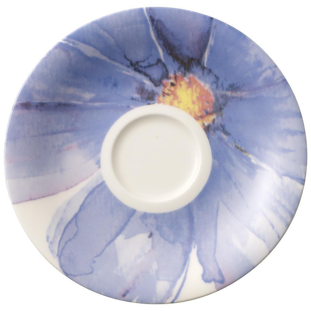 MOKKA-/ESPRESSOUNTERTASSE Mariefleur Gris Basic bunt ø 12 cm - Multicolor, Keramik (12cm) - Villeroy & Boch