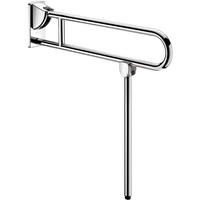 STÜTZKLAPPGRIFF mit Fuß D32 L850 mm Edelstahl hochglanzpoliert - Chromfarben, Metall (34.2/12.7/90cm) - Delabie