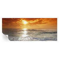 FOTOTAPETE 250x104 cm - Meereswellen - Gelb, Textil (250/104cm) - Wallfluent