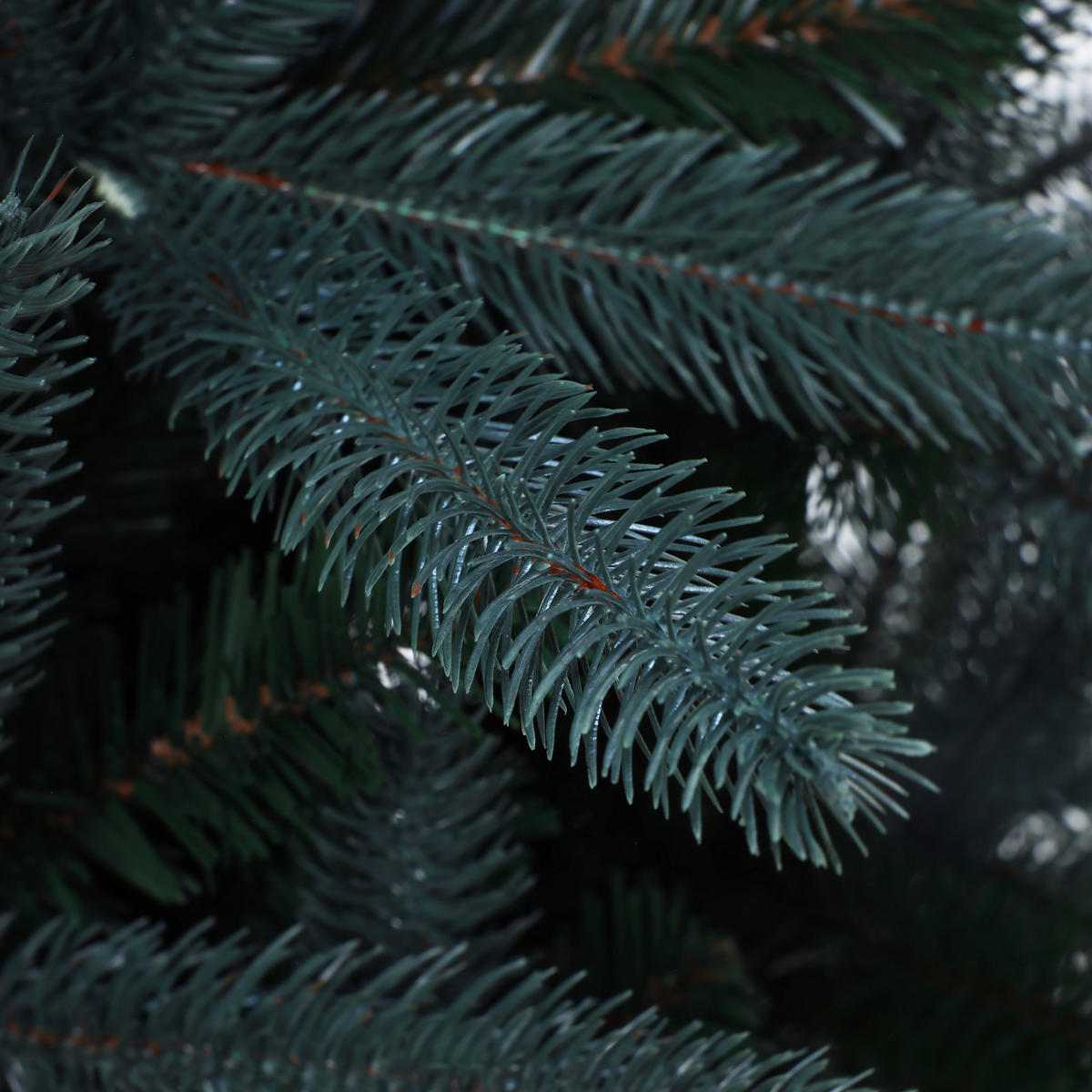 KÜNSTLICHER Weihnachtsbaum 185 cm, Dunkelgrün mit Metallständer - Grün, Kunststoff (185cm) - Hometopia