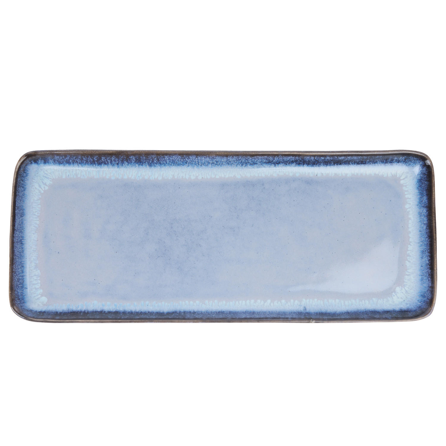 SERVIERPLATTE Artisan - Blau, Keramik (12/2/30cm) - Butlers