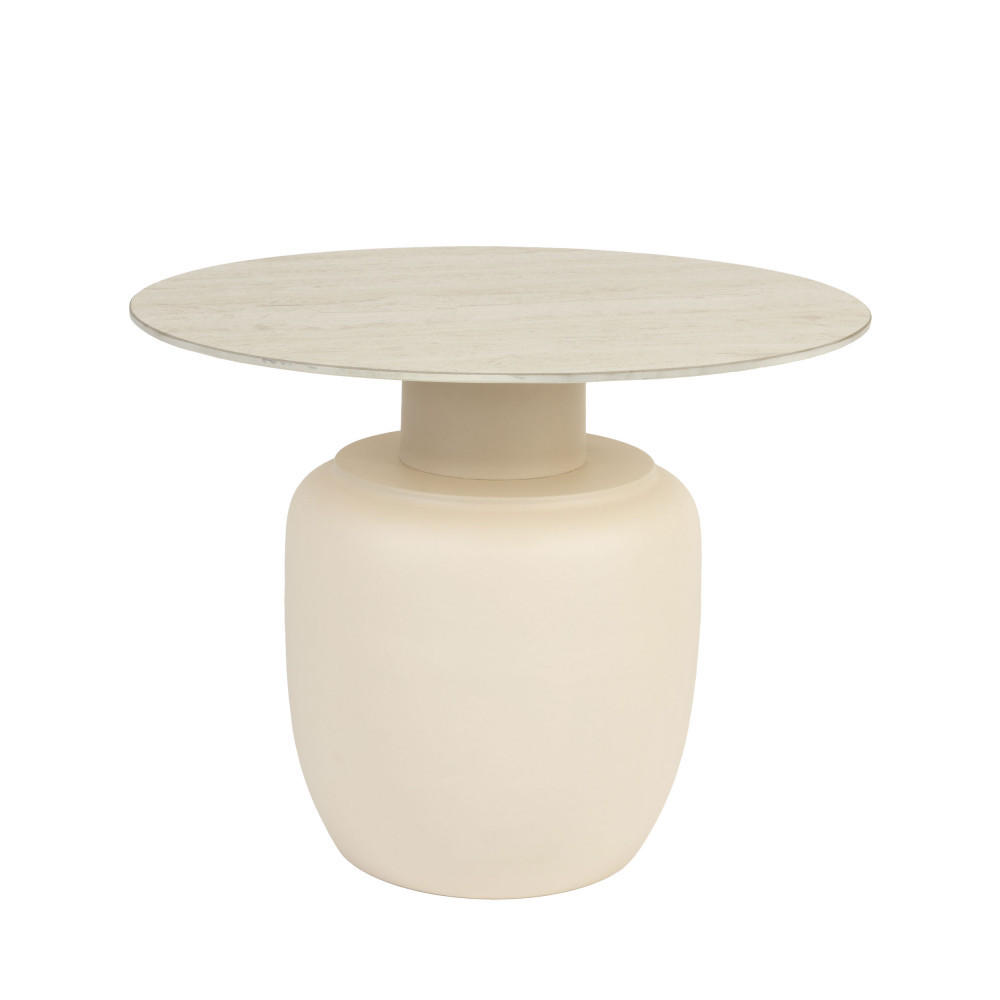 Drawer Couchtisch Beige 60x47x60 cm