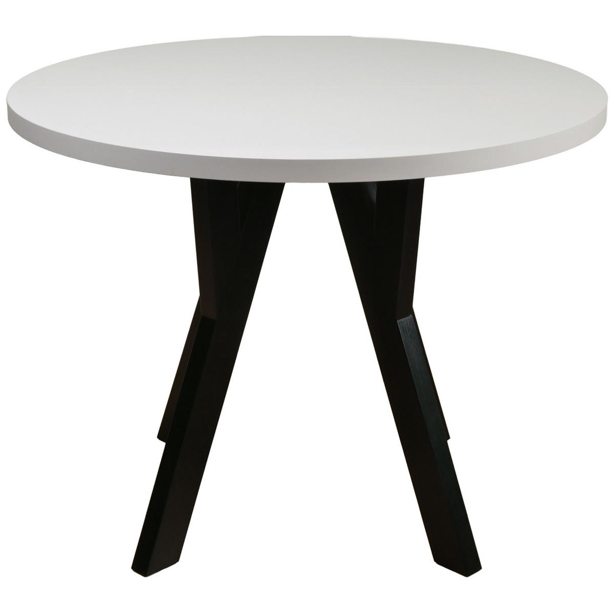 ESSTISCH Osenness ausziehbar Greige/Schwarz, 100 x 180 x 100 cm - Greige/Schwarz, Holz/Holzwerkstoff (100/100/76.5cm) - Selsey