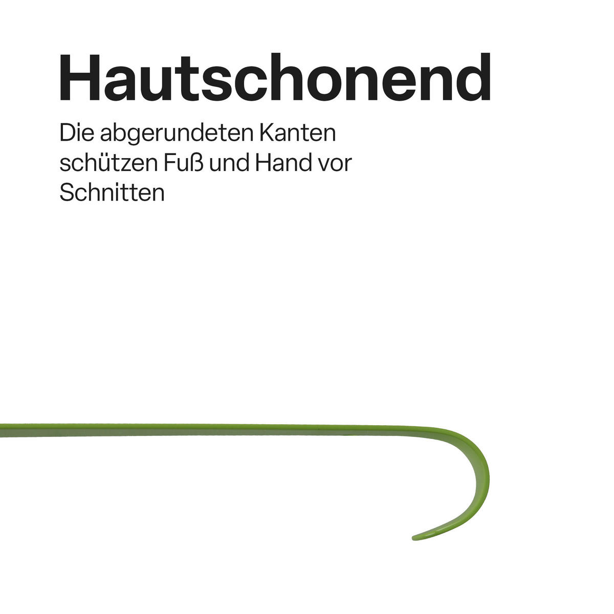 SCHUHLÖFFEL Metall 79cm 2er-Pack Grün - Grün, Metall (4/0.2/57cm)