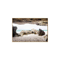 WANDPANEEL Wall Art Mehrfarbig 120/3.5/80cm - Multicolor, Glas (3.5/80/120cm) - PTMD Collection
