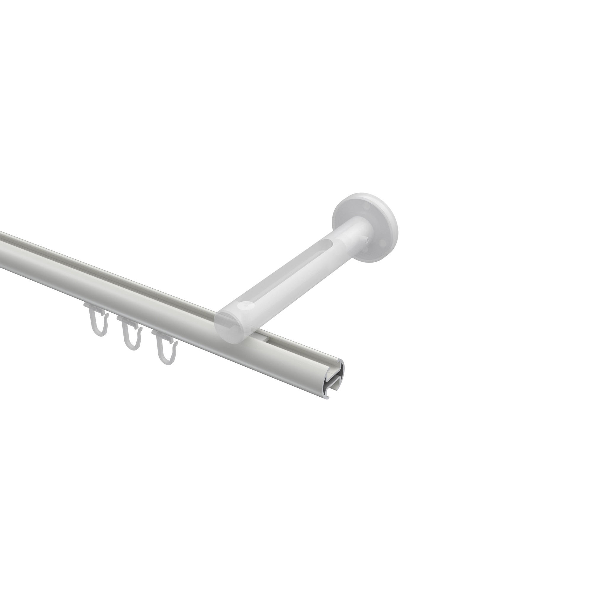 Thumbnail - Interdeco Innenlauf-Gardinenstangen-Set, Weiß, Metall, 320 cm, Wohntextilien, Gardinen & Vorhänge, Gardinen-Stangen