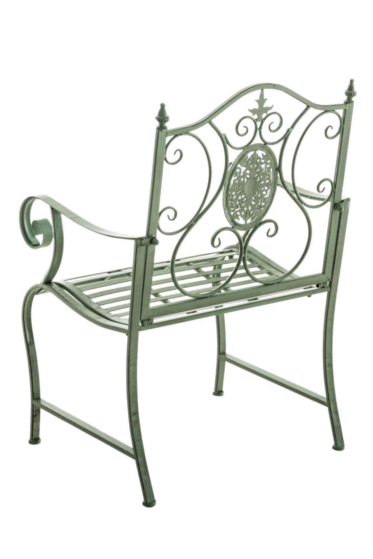 GARTENSTÜHLE Puncho - 2er Set antik-grün - Grün, Metall (62/94/53cm) - TPFGarden