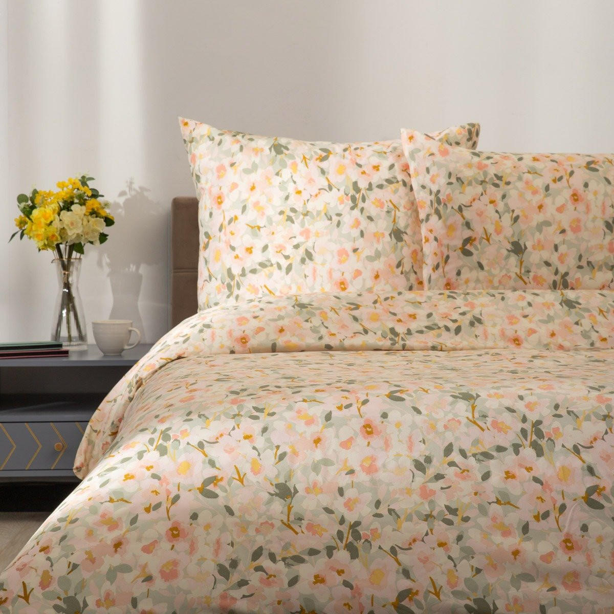 BETTWÄSCHE Gea 220/200 cm - Multicolor, Textil (220/200cm) - Homla