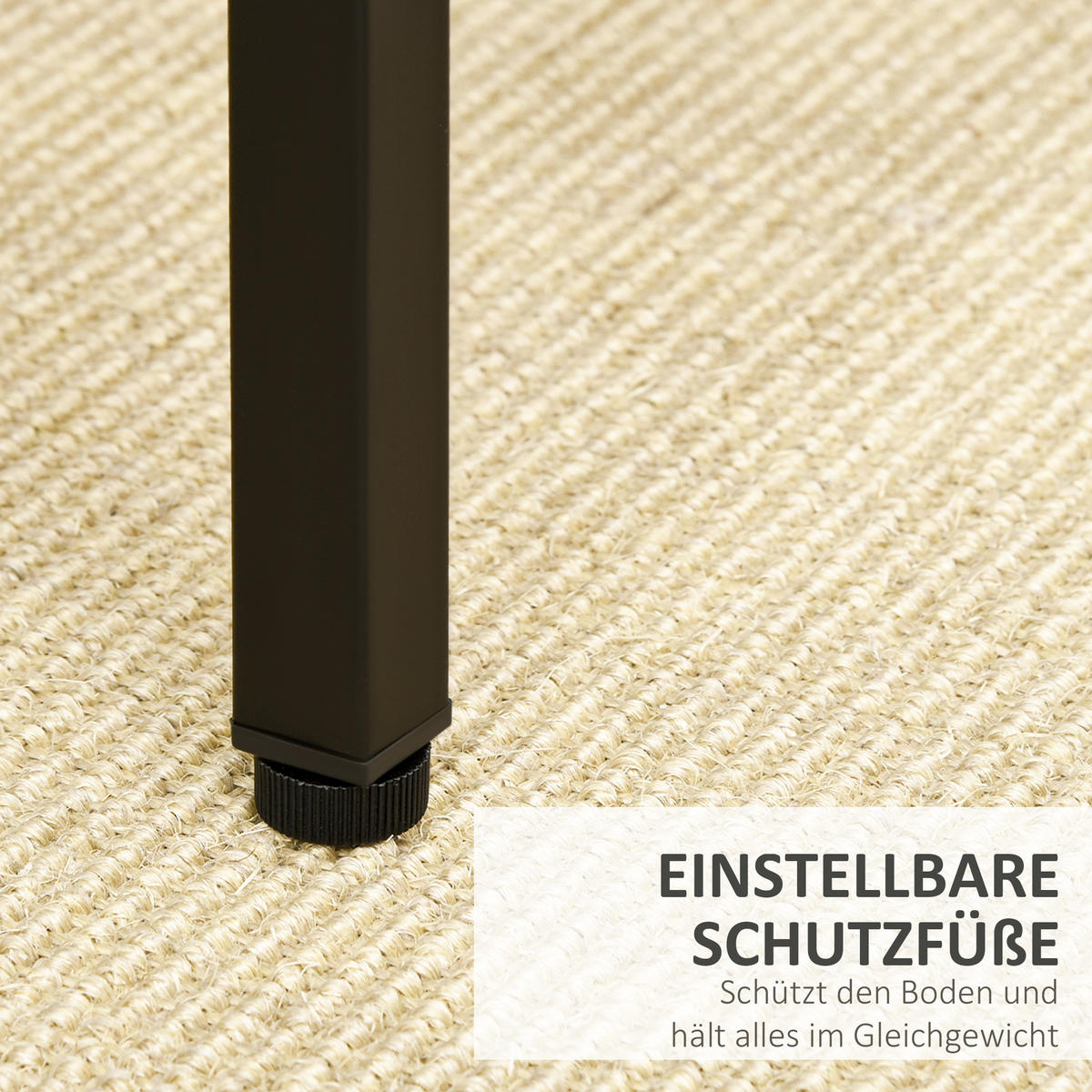 BARTISCH-SET Stehtisch mit 4 Barhockern 5-teiliges Tischset Stahl Braun - Braun, Kunststoff (60/88/100cm) - HOMCOM