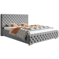 BETT Grau BEN 12 Mit Bettkasten 180x200 cm - Grau, Textil (180/200cm) - Sepro Meble