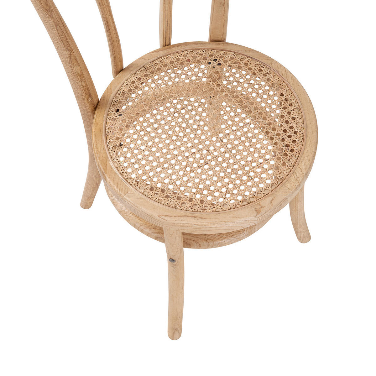 STUHL (2er Set) Wiener Melange - Braun, Naturmaterialien (40/90/40cm) - Butlers