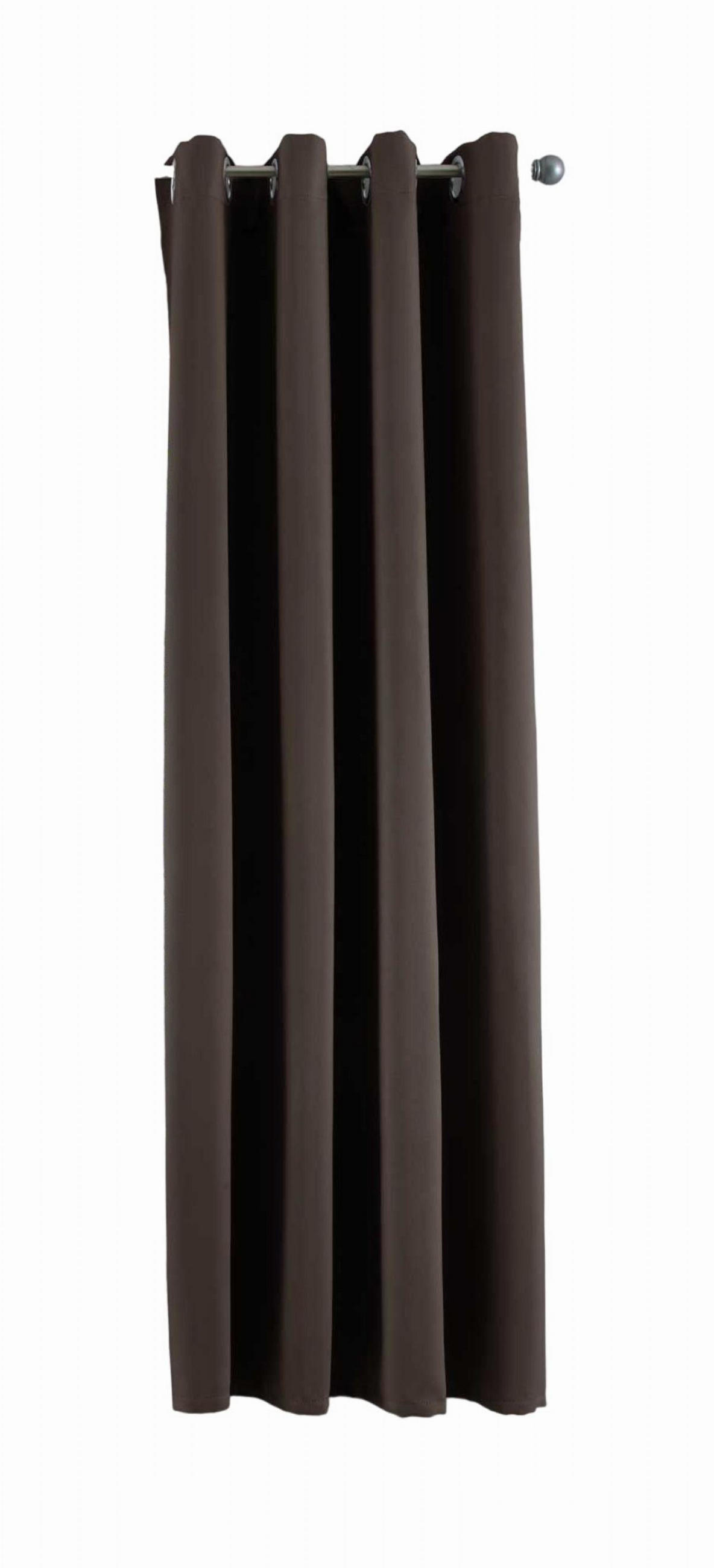 Gardinenbox Vorhang Braun 140x160 cm