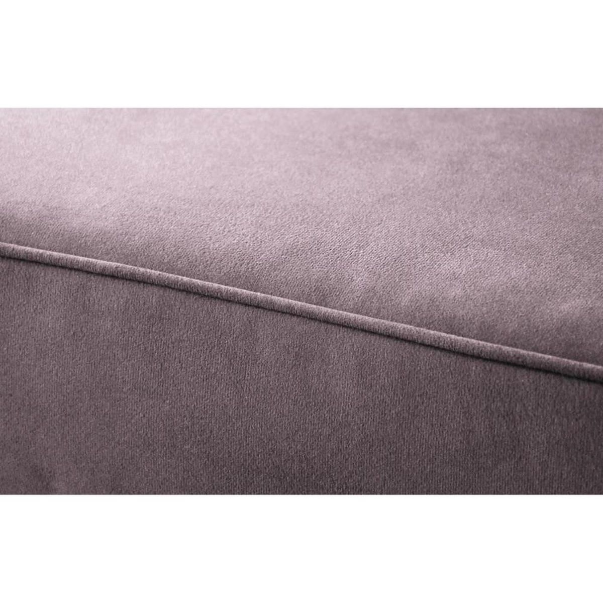 ECKSCHLAFSOFA Teramo rosa - Schwarz/Rosa, Kunststoff/Textil (235/150cm) - Beautysofa
