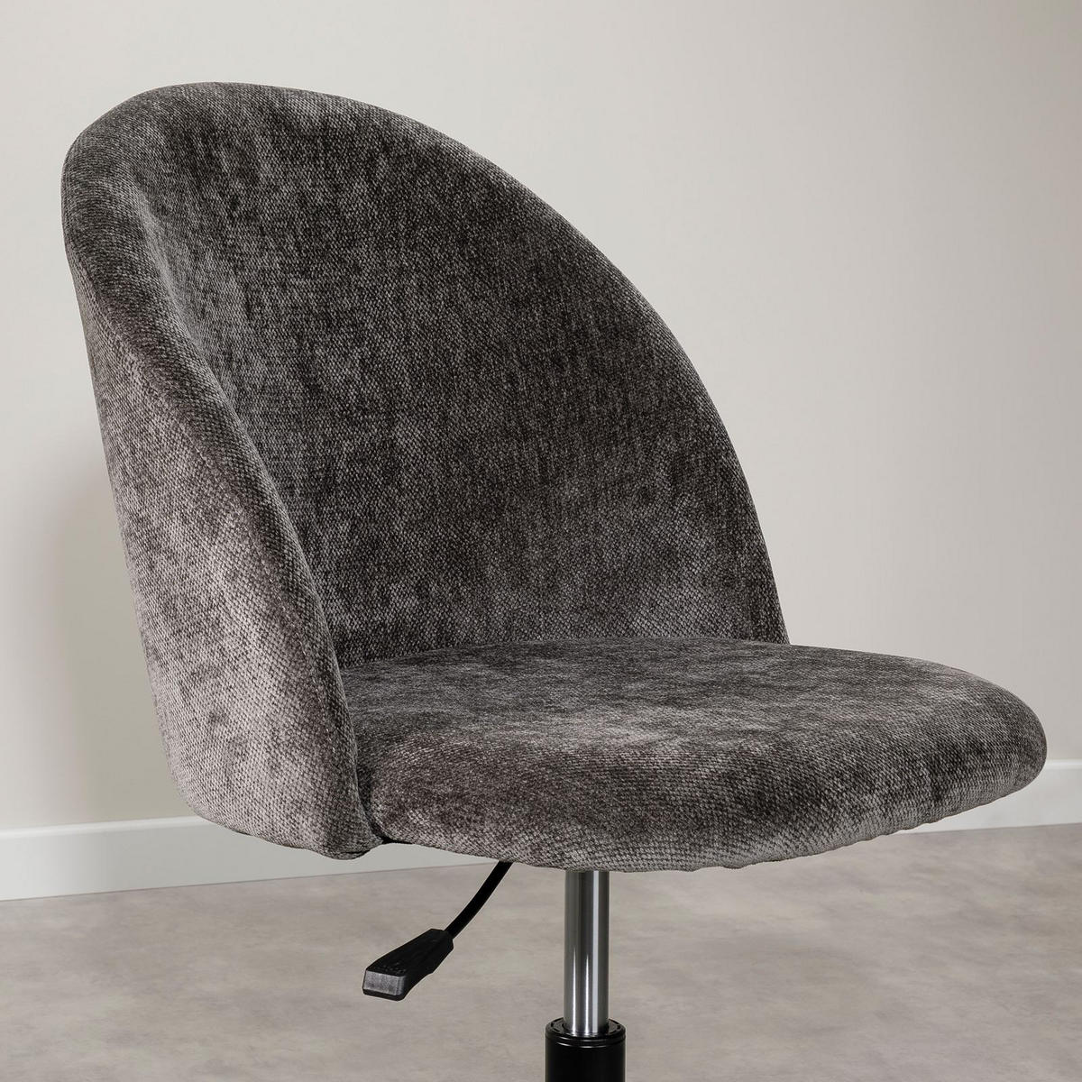 BÜRODREHSTUHL YENGA - Anthrazit, Textil (50/81/54cm) - IDIMEX