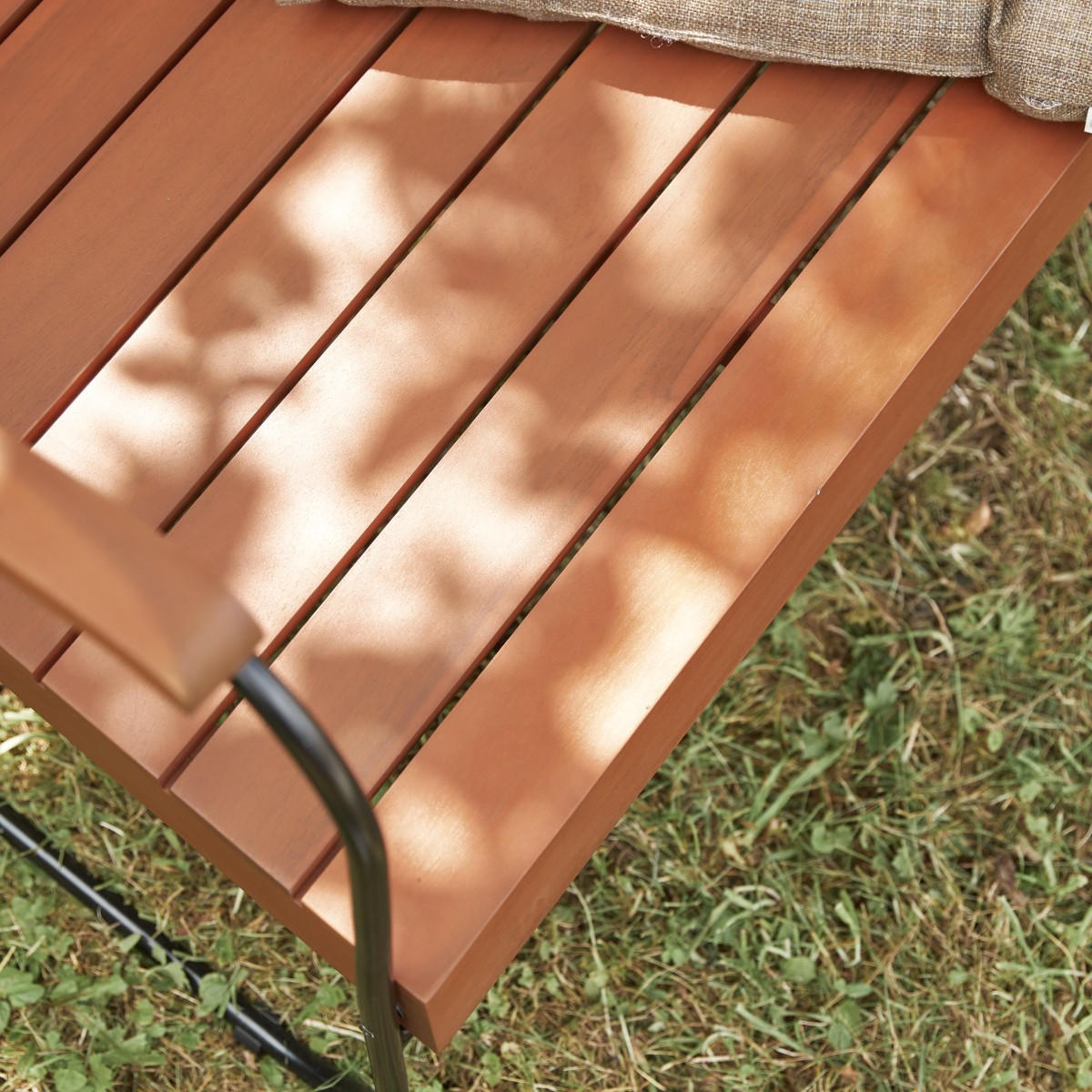 GARTENBANK Key Wood Natur aus Akazie - Naturfarben, Holz (114/78/72cm) - Tikamoon