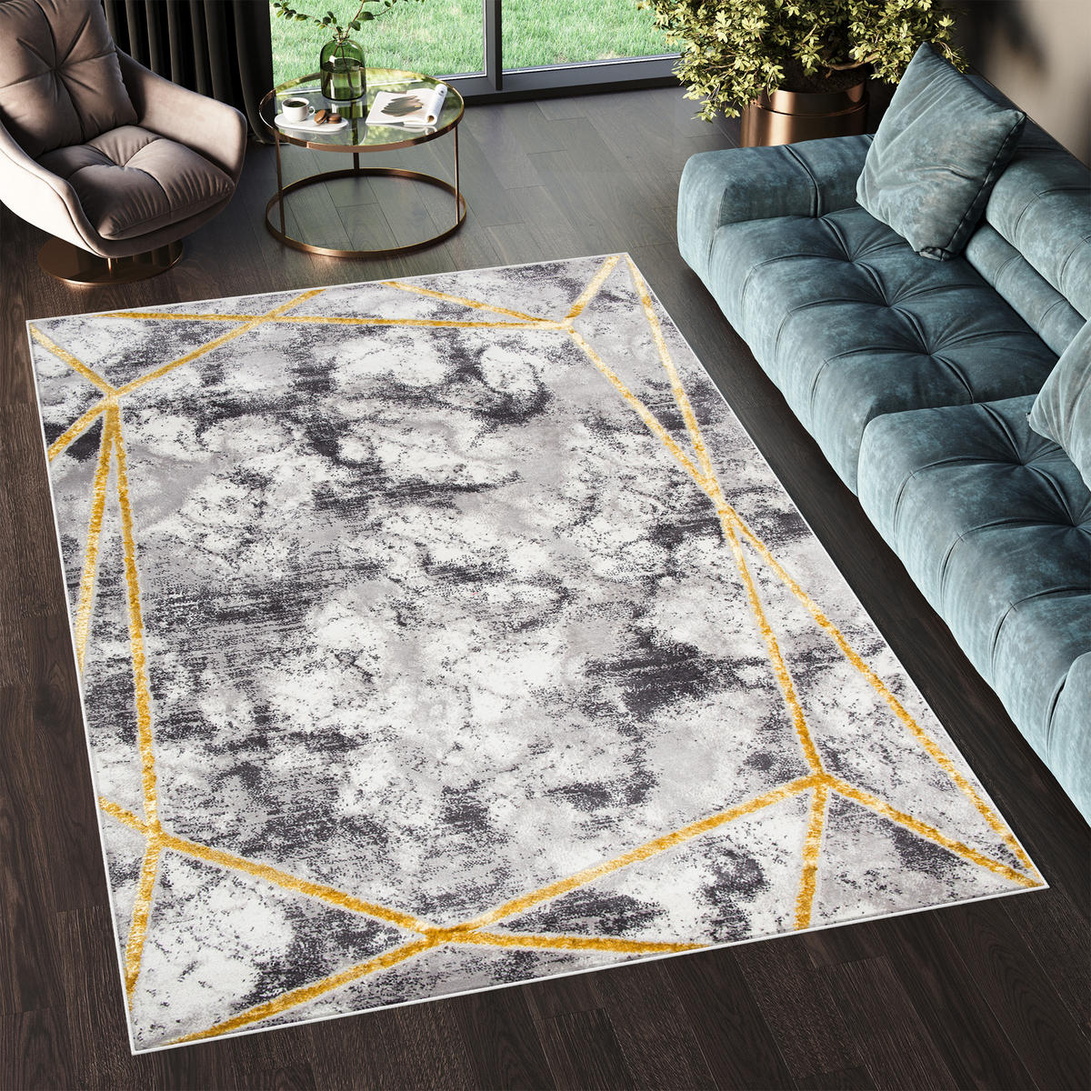 TEPPICH SHINE Creme 160/220 cm - Creme, Textil (160/220cm) - Tapiso