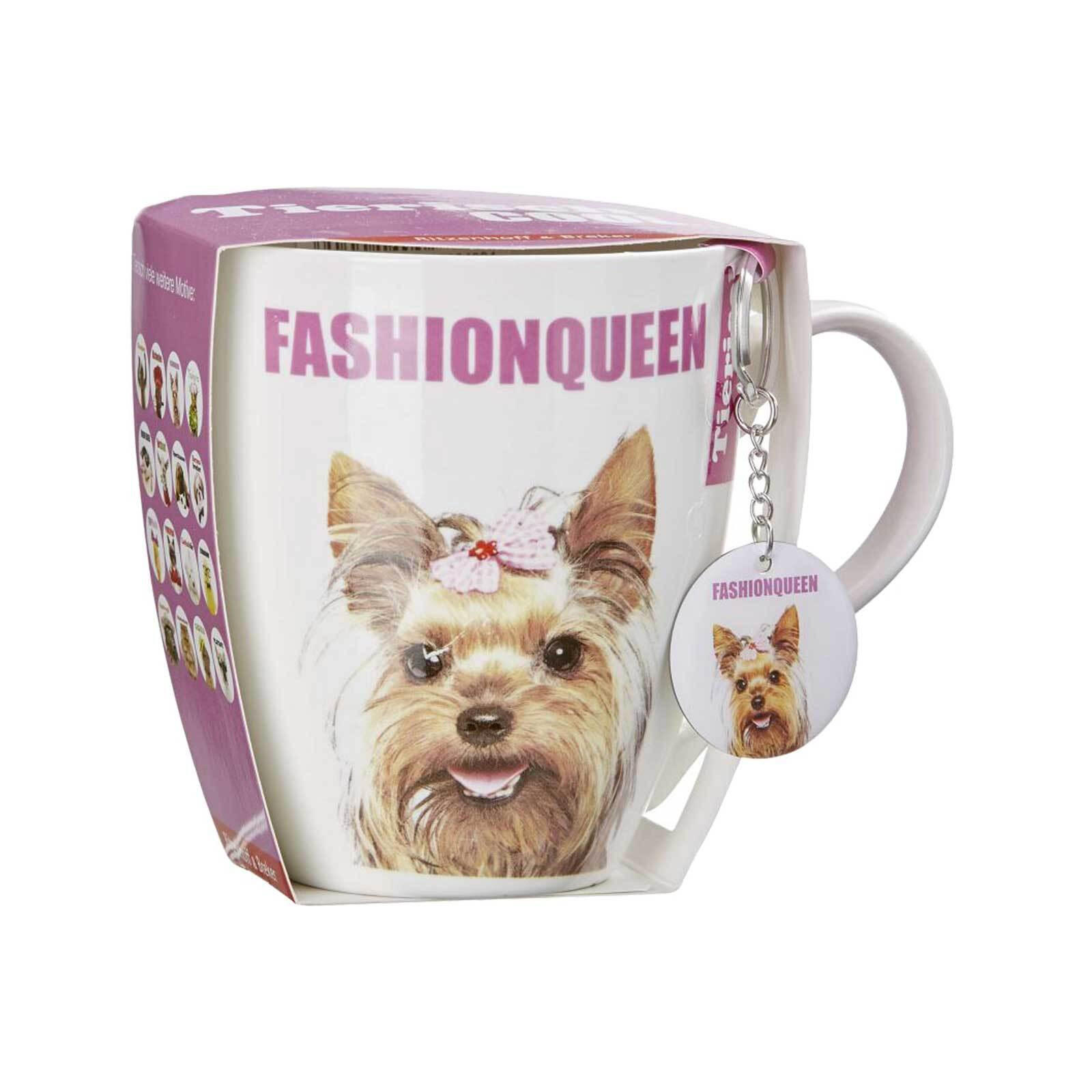 JUMBOTASSE Fashionqueen bunt 600 ml - Multicolor, Keramik (0.6L) - Ritzenhoff Breker