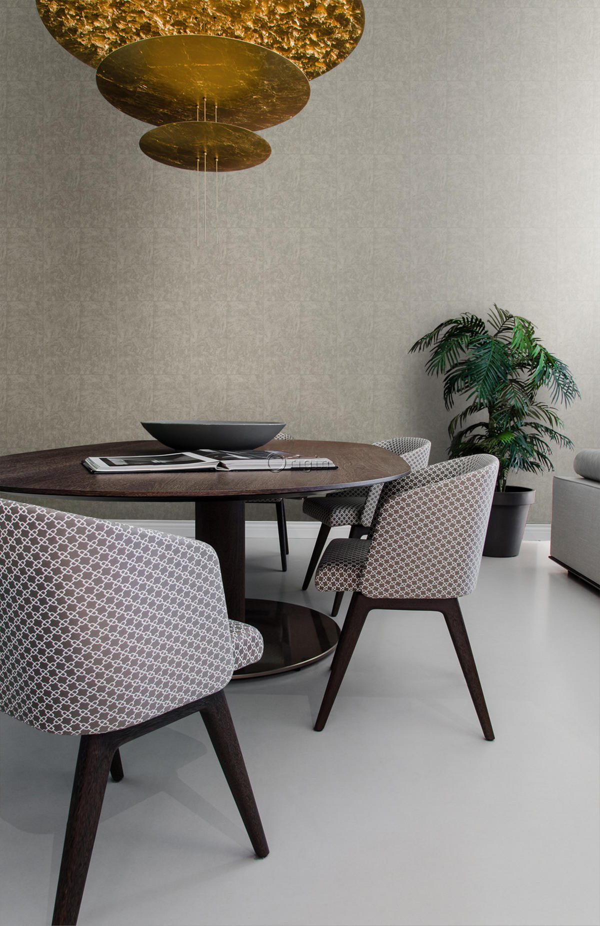 TAPETE Stein-Optik 53 cm x 10.05 m - Braun, Papier (53/1000cm) - Origin Wallcoverings
