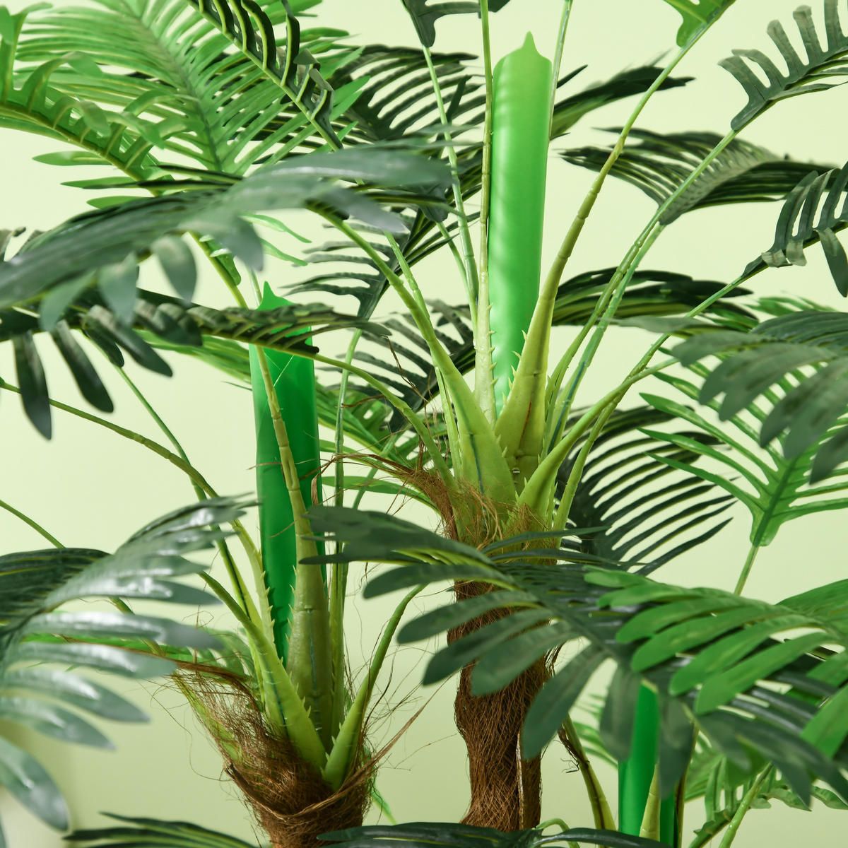 KUNSTBAUM Grün realistisch mit Topf 100 cm - Grün, Kunststoff (100cm) - PANGIVO