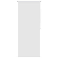 DUSCHROLLO 120/240 Cm Weiß - Weiß, Textil (120/240cm) - vidaXL