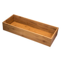 SCHUBLADEN-EINLAGE Tidy Smart, Bambus, Beige, 15 x 38 - Beige, Holz (7/15/38cm) - 5five Simply Smart
