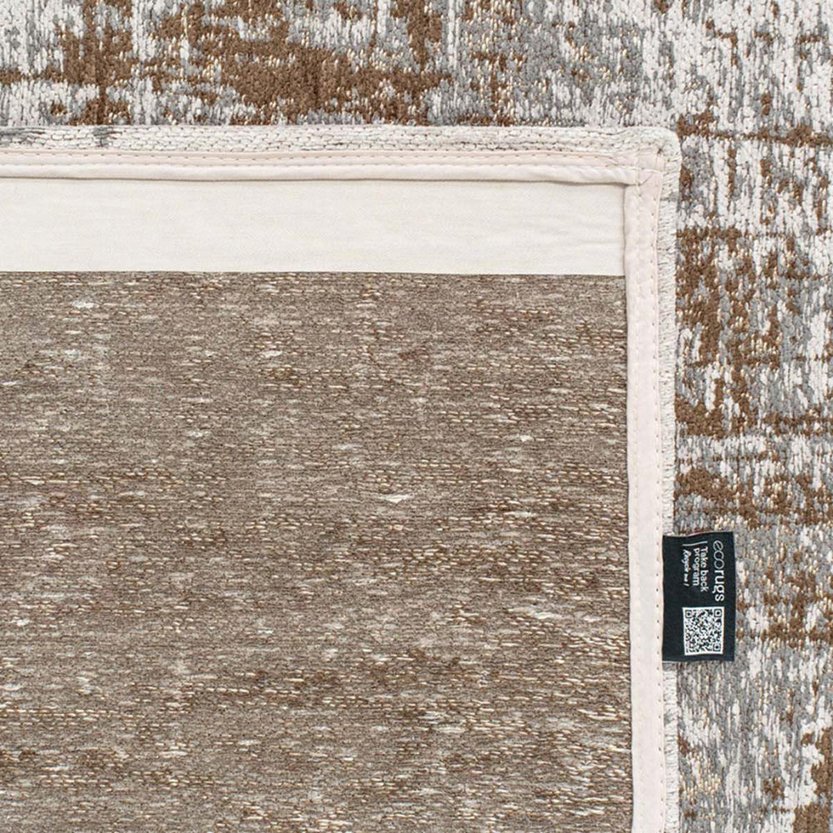 TEPPICH Concrete Jungle Mad Men Griff 170/240 cm - Beige, Textil (170/240cm) - Louis De Poortere