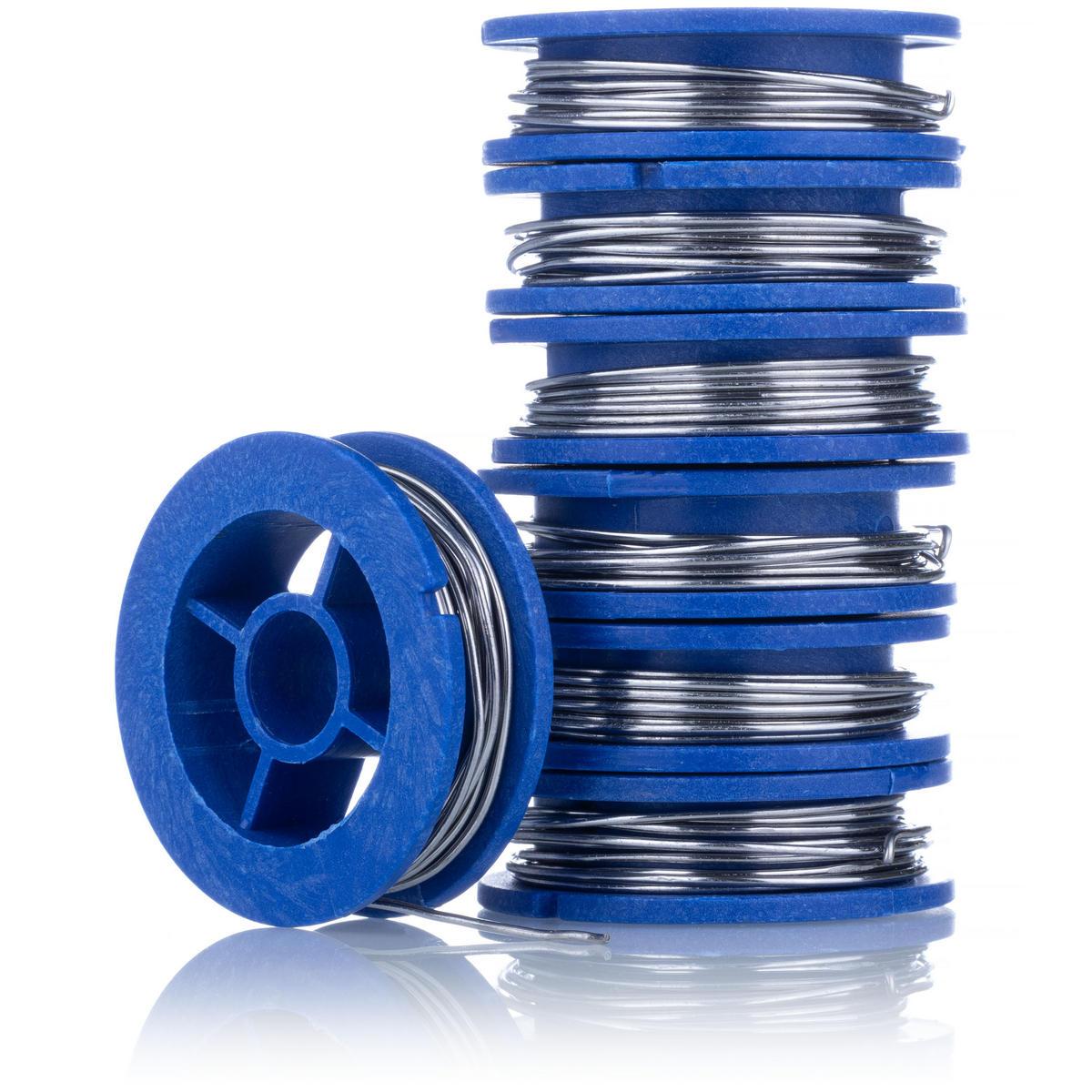 LÖTZINN Sn25Pb75 - Draht 0,8 mm, 10 g, 99,90% Reinheit, Schmelzbereich 268-302 °C, Arbeitstemperatur 350-420 °C - Multicolor, Kunststoff/Metall (10/10/10cm)